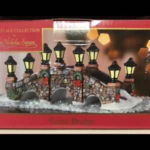 Christmas Village- Stone Bridge